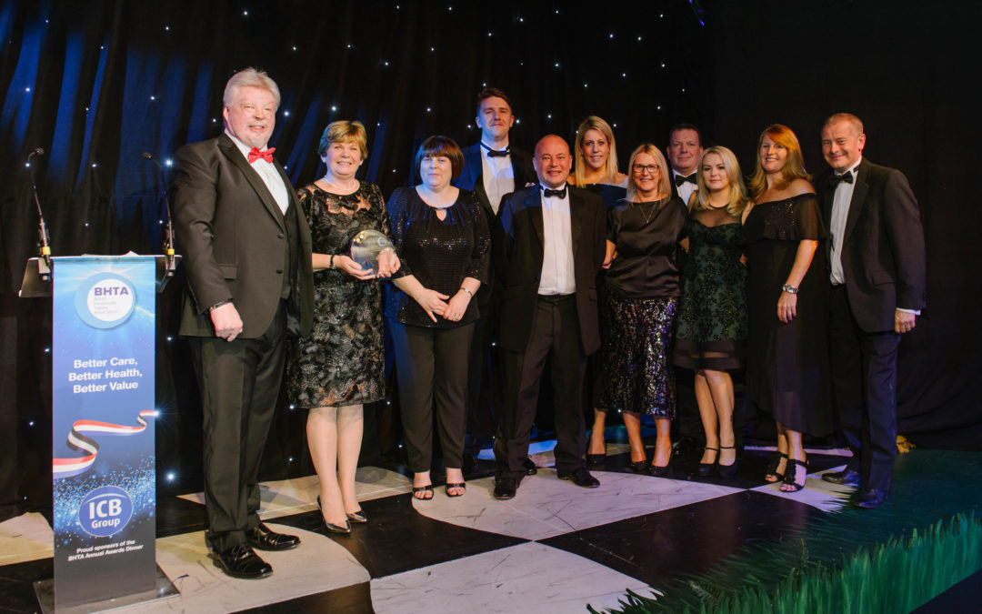 WINNERS of the NHS DAC Patient Services Award